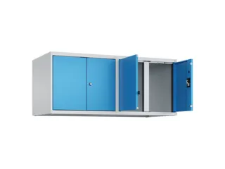 opzetkast,v. locker voor scheiding van kleding,4vak.,vak B 300mm - 1