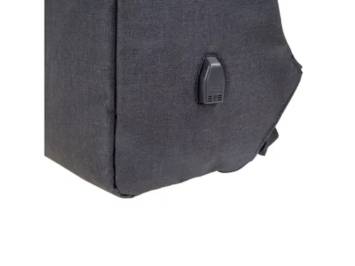Rugzak Lightpak SAFEBAG antraciet polyester