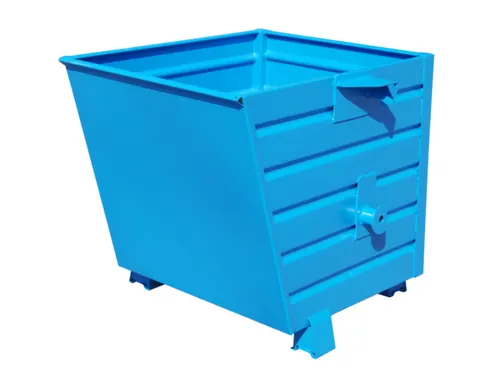 Kiepbak 900x1000x1200mm 0.90m³ 100kg Draagverm. 2000kg Ral5012