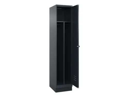 locker voor scheiding van kleding,HxBxD 1950x400x500mm,1vak