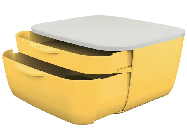 Ladenblok Leitz Cosy 2 laden geel