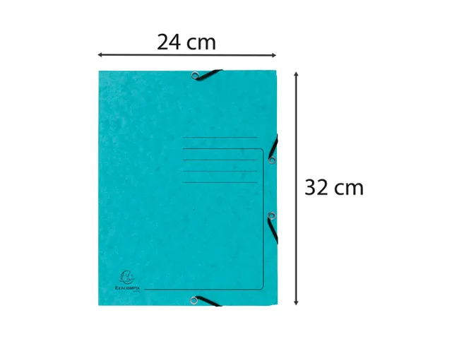 Elastomap3 klep. ged ruckt 355g turkois
