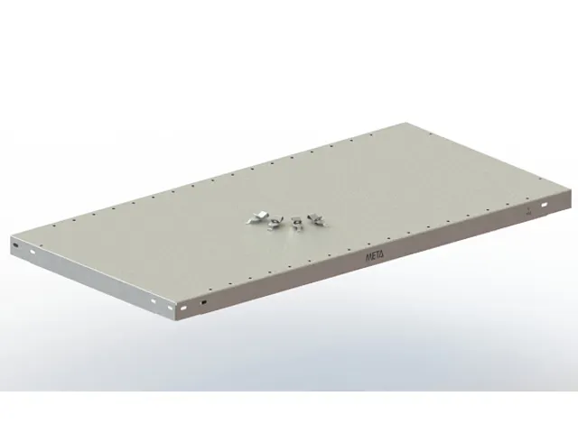 legbord,v. inhaakstelling,BxD 1000x600mm,vakl. 80kg,m. lengtekanaal