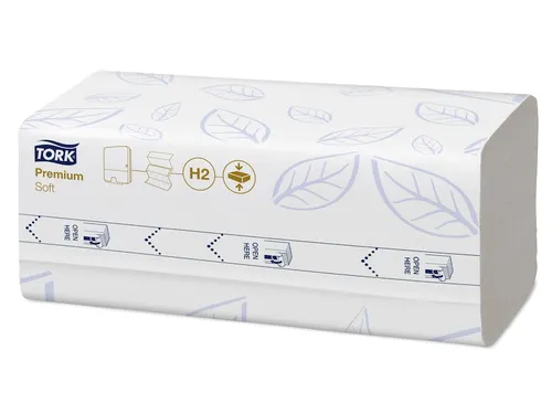 Tork 100889 Xpress H2 Multifold Z Handdoek Premium 2-laags 12x225 stuk