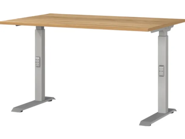In hoogte verstelbaar bureau,HxBxD 680-910x1200x800mm