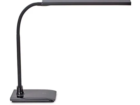 Bureaulamp MAUL Pirro LED dimbaar met voet Zwart