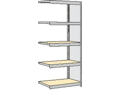 magazijnstelling,aanbouwveld,HxBxD 2000x875x426mm,vakl. 250kg