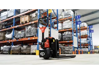 Elektrische palletwagen,draagverm. 1500kg,vork L 1150mm - 9