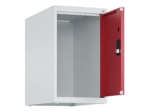opzetkast,v. locker,1vak.,vak B 300mm,HxBxD 500x300x500mm,vleugeldeur