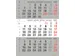 3-Maandkalender 2027 INNI Manager compact-formaat