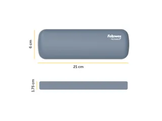 Polssteun Fellowes Breyta palm blauw 6x18cm - 9
