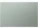 Mat Glasbord 100x150cm Sage Green rechte hoeken