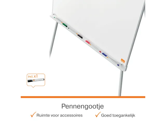 Flipover Nobo Premium Plus staal driepootstatief