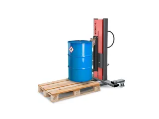 Verrijdbare Vatenheffer,Draagverm. 300Kg,M. Vatengrijper - 3