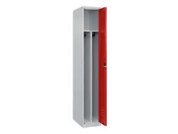 locker voor scheiding van kleding,HxBxD 1850x300x500mm,1vak