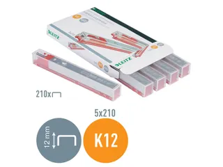 Nieten Leitz cassette K12 26/12 verzinkt 1050 stuks - 6