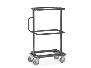 ESD-Bijzetwagen 92900 200kg 605x405mm open frame RAL7015 - 1