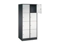 grootvolume-lockersysteem,RAL 7021/RAL 7035,HxBxD 1950x820x600mm