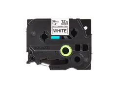 Brother TZe-SL261 zelflaminerende labeltape zwart op wit - 36 mm – v