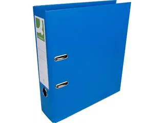 Ordner A4 PP 80mm blauw - 1