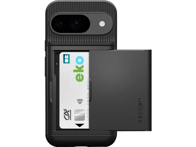 Spigen Case ACS07695 Google Pixel 9 (Pro) Slim Armor CS zwart