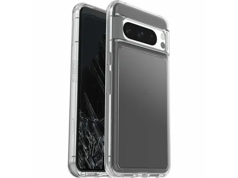OtterBox Symmetry Clear Case Google Pixel 8 Pro transparant ProPack