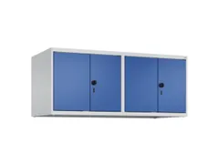 opzetkast,v. locker,4vak.,vak B 300mm,HxBxD 500x1200x500mm,vleugeldeur