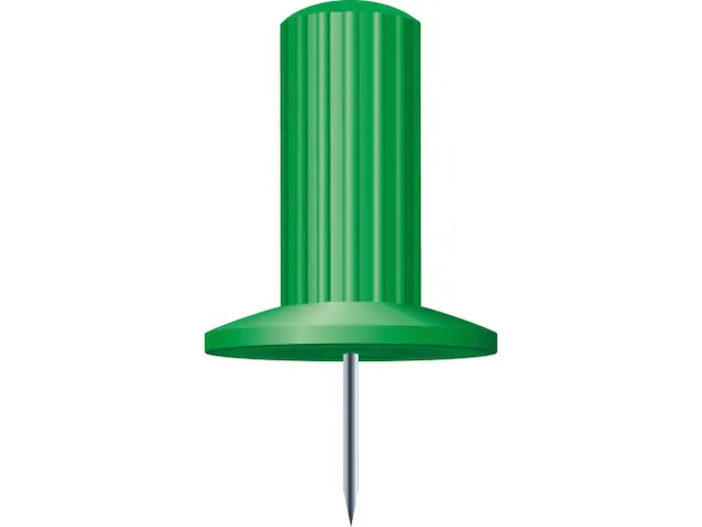 25 prikbordsp.Papic 10mm diam groen
