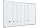 Magnetisch Planbord 60x120cm Softline 8mm Jaar Engels