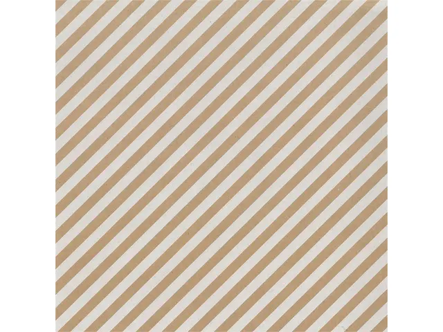 Apparaatrol Special Wrap 200mx50cm kraft witte streep