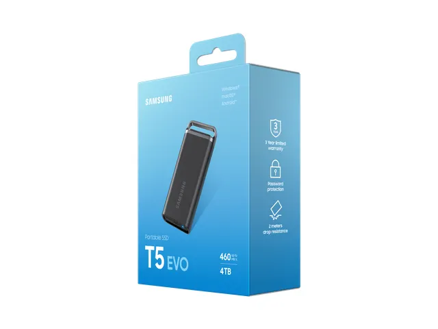 SSD Externe T5 EVO USB 3.2 4To