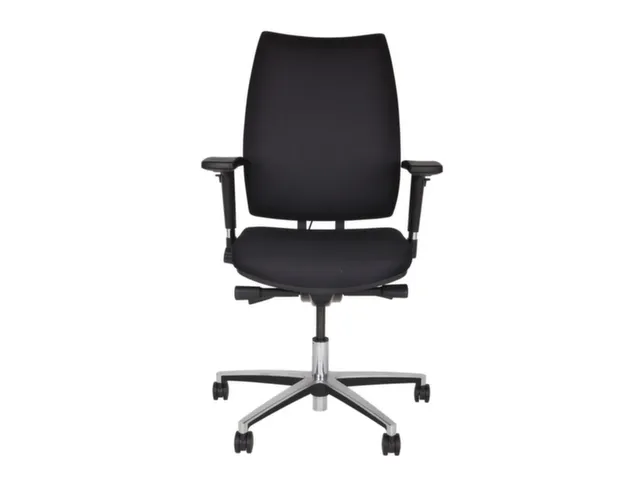 Bisley Bureaudraaistoel Upscale 4D Armleggers Zwart