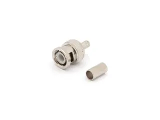 BNC Mannelijk RG6/U, 3 Delen Krimptype - 1