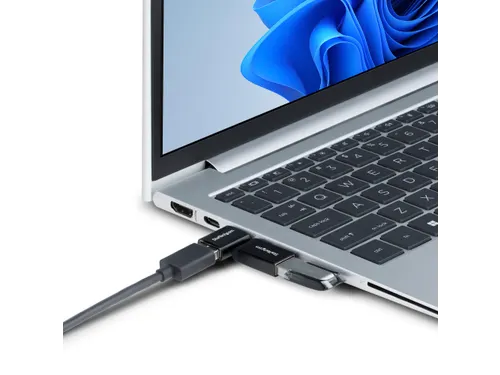 Haakse USB-C naar USB-A Adapter