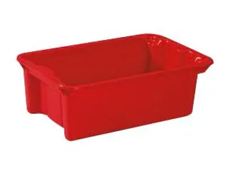 Draaistapelbak Pp Hxlxb 202X590X380Mm 34L Rood - 2