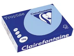 Trophée Pastel gekleurd papier A4 120 gram 250vel Helblauw