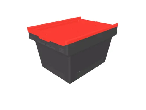 Herbruikbare containers HxLxB 240x410x300mm 18l PP-regeneraat rood