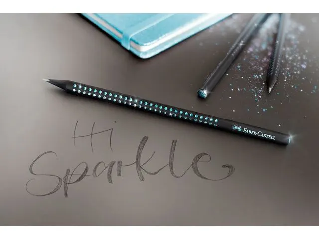 Crayon Faber-Castell graphite Grip Sparkle Midnight ocean