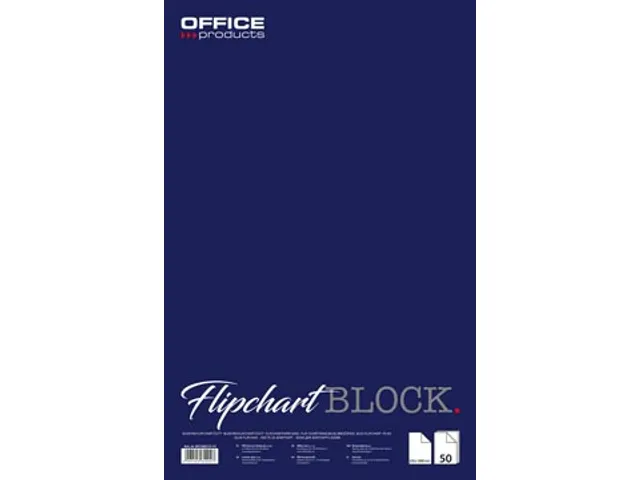 Office Products Flipoverpapier 65x81cm Blanco 50 vel
