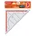 Geodriehoek Maped 028700 26cm 45 Graden Transparant