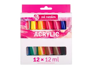 Acrylverf Talens Art Creation assorti 12 tubes à 12ml - 1
