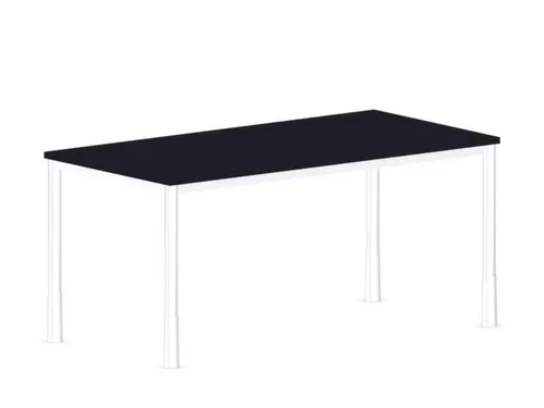 In hoogte verstelbaar bureau,HxBxD 720-840x1600x800mm,CC-zwart