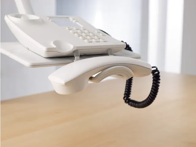 Telefoonarm Novus Talkmaster lichtgrijs