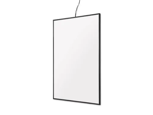 Slide-in posterframe Slim A3 LED verlicht Zwart