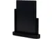 Ardoise de table Securit 230x200x60mm bois noir