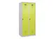 locker voor scheiding van kleding,HxBxD 1850x800x500mm,2vak