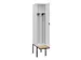 locker met bank,voor scheiding van kleding,HxBxD 2120x400x815mm,1vak