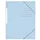 Elastomap Oxford Top File+ A4 pastel blauw karton