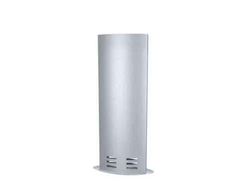 Infozuil HxBxD 1650x600x320mm Tweezijdig Bruikbaar RAL9006