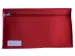 Schooletui 15x26cm met rits skai helder rood